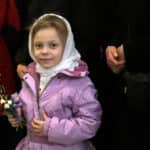Божественная литургия в Вербное воскресение
