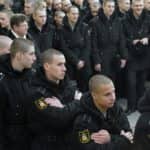 Выпускники учебного центра ВМФ молились в Морском соборе Кронштадта