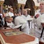 Мощи святого Феодора Ушакова принесены в Кронштадт
