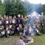 Священник Морского собора провел с подростками спортивно-патриотическую встречу