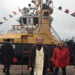 В Кронштадте освящен новый буксир
