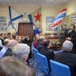 Клирик Морского собора принял участие в праздновании юбилей музея имени А. И. Маринеско