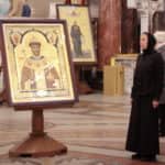 Икона святого мученика царя Николая II передана в дар Морскому собору