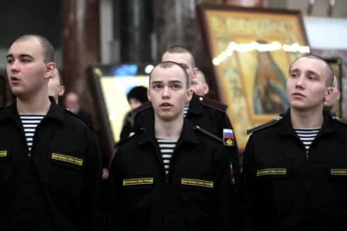 В Праздник Обрезания Господня в Морском соборе совершена Божественная литургия
