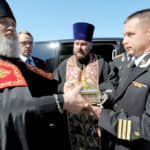Мощи мученика Виктора Дамасского принесены в Никольский  собор Кронштадта
