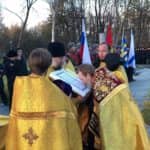 Освящение часовни в кронштадтском адмиралтействе