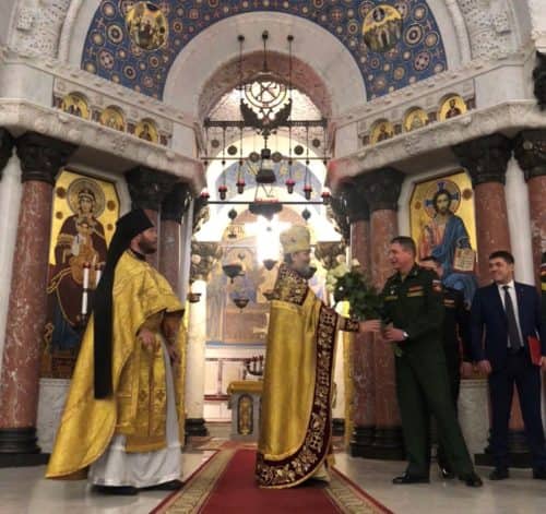 Престольный праздник в Ставропигиальном Никольском морском Соборе Кронштадта