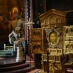 Принесение главной иконы Вооруженных Сил Российской Федерации «Спас Нерукотворный» в Санкт-Петербург