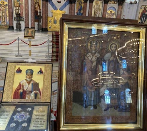 Архимандрит Алексий (Ганьжин) совершил Божественную Литургию в день престольного праздника