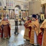 В день Радоницы архимандрит Алексий (Ганьжин) совершил Божественную Литургию и пасхальное поминовение усопших
