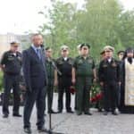 Мемориал морякам-подводникам, погибшим в Баренцевом море, открыли на Серафимовском кладбище