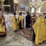Мощи святого праведного Феодора Ушакова принесены в морской Собор Кронштадта