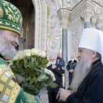 Митрополит Варсонофий совершил Божественную литургию в Николаевском соборе Кронштадта