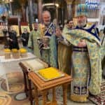 В праздник Сретения Господня архимандрит Алексий (Ганьжин) совершил Божественную Литургию