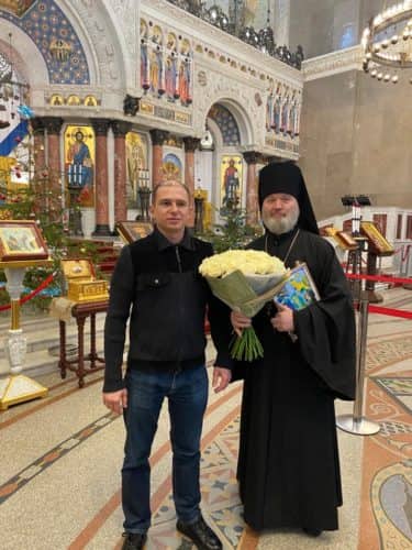 Состоялась рождественская встреча депутата Государственной Думы Михаила Романова с детьми школ Кронштадта, изучающих Основы Православной культуры