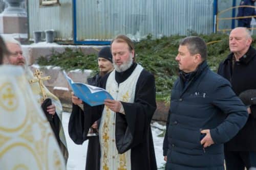 Военнослужащие ВМФ приняли участие в торжественном богослужении в праздник Святого Богоявления