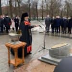 Архимандрит Алексий (Ганьжин) освятил закладной камень на начало созидания монумента посвященного 100-летию Кронштадтского мятежа
